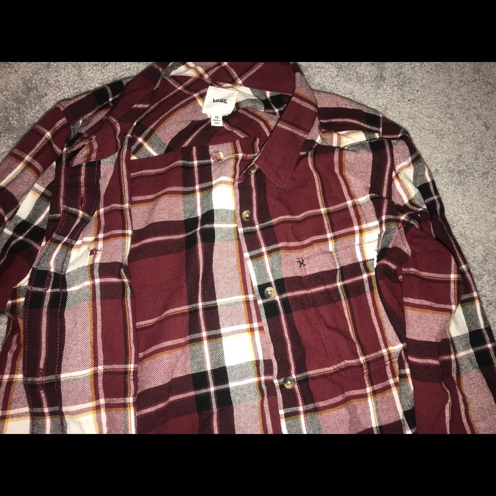 Never worn vans flannel